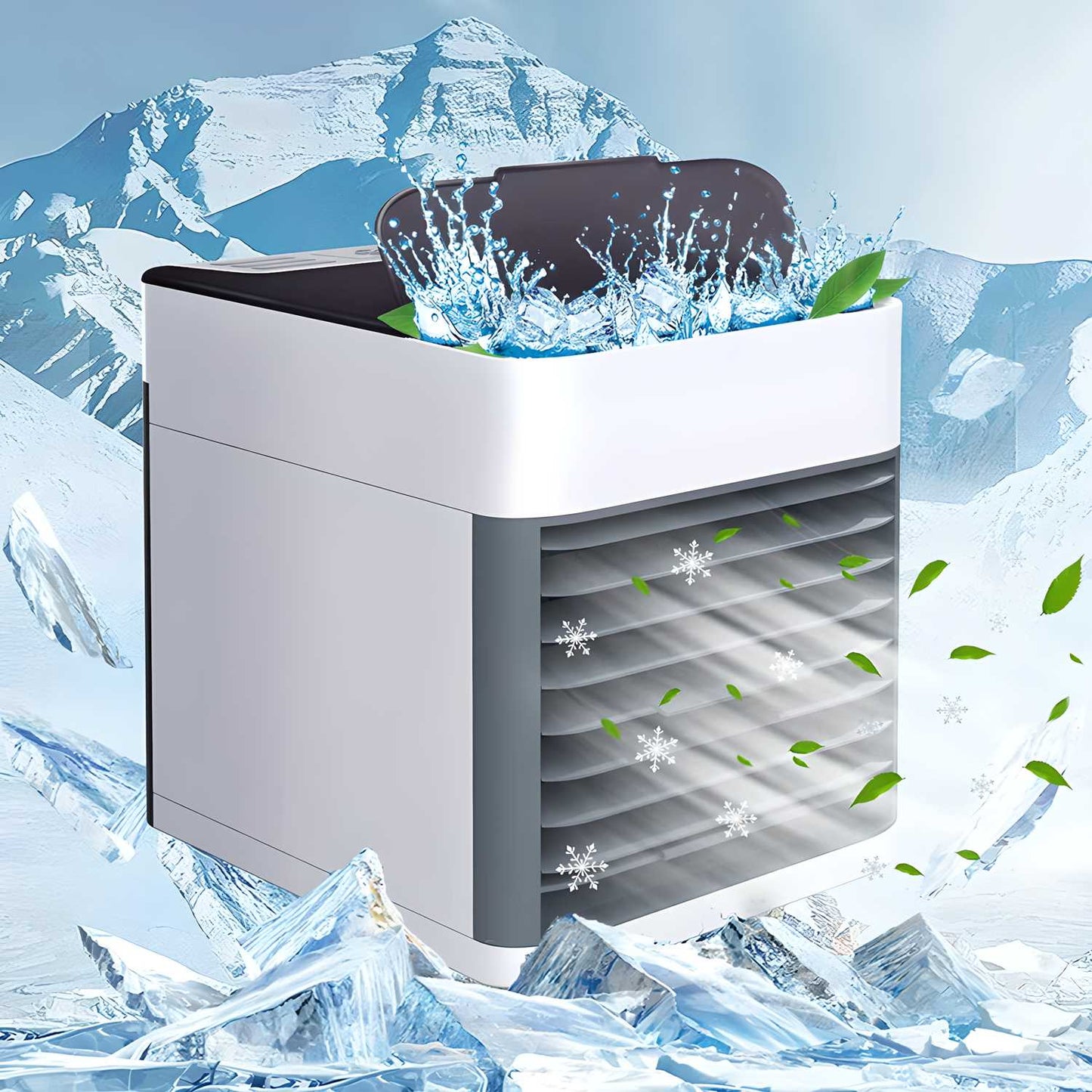 Mini Air Conditioner Air Cooler – 3-in-1 Cooling, Purifying & Humidifying!