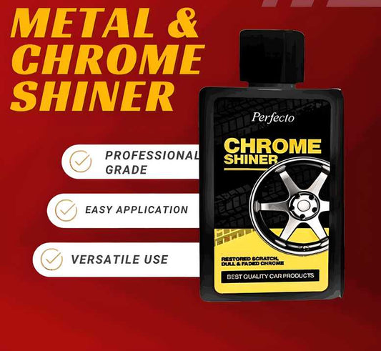 Metal & Chrome Shiner – Restore Shine & Brilliance Instantly!