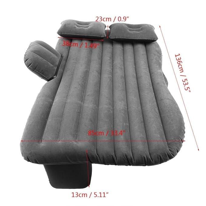 Car Travel Bed Mattress with 2 Air Pillows – Comfort on the Go!