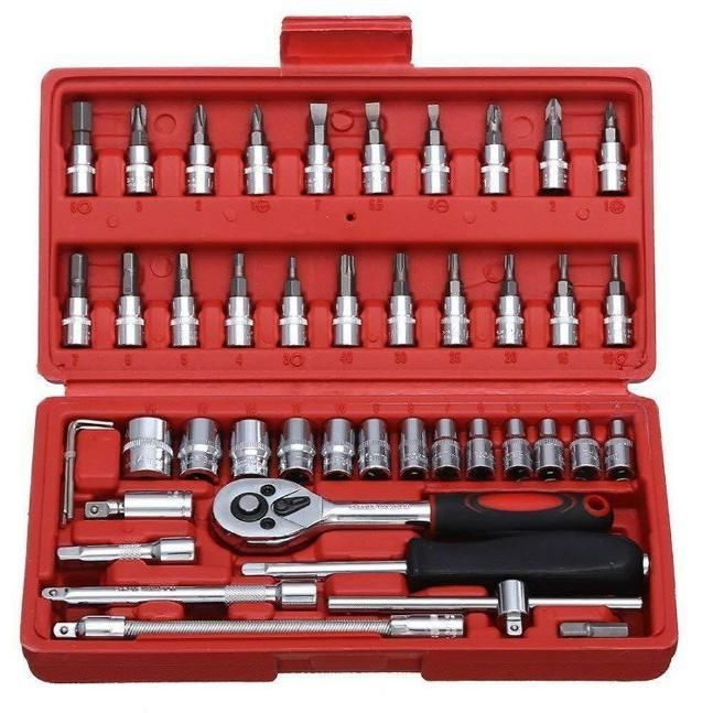 46-in-1 Multi-Purpose Combination Socket Tool Kit – The Ultimate Repair Solution!