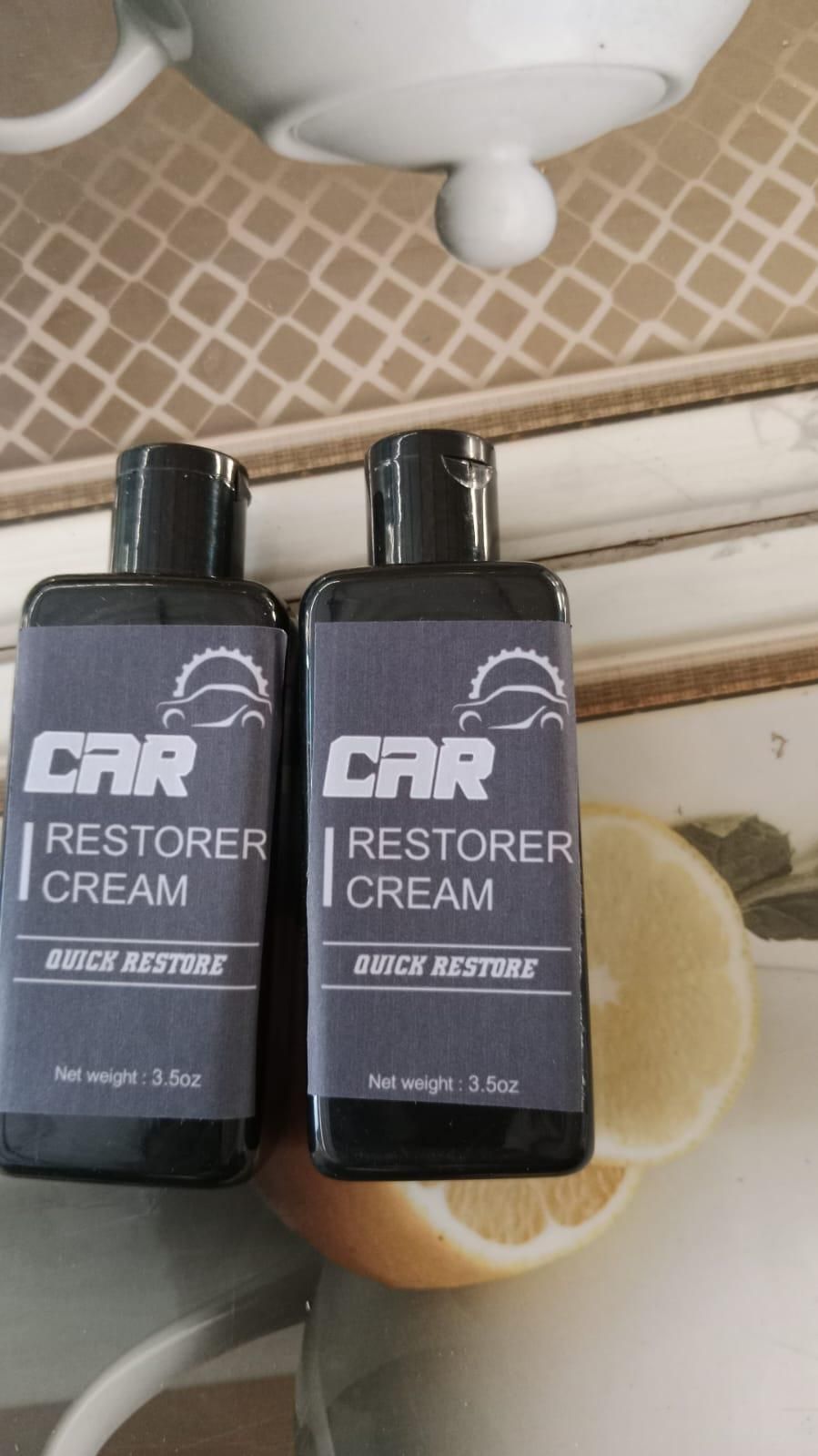 Car Restorer Cream (Pack of 2) – Restore Shine & Protect Your Vehicle!